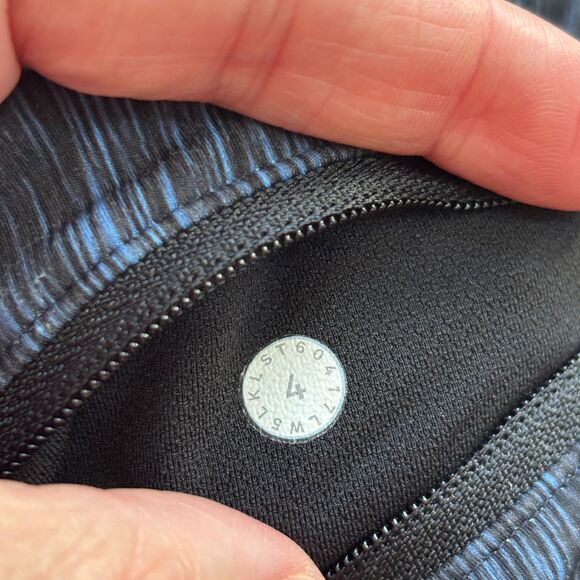 Lululemon Speed Wunder Tight Nulux Women's 4 Colorful Run Gym Legging Quick Dry - Picture 6 of 9